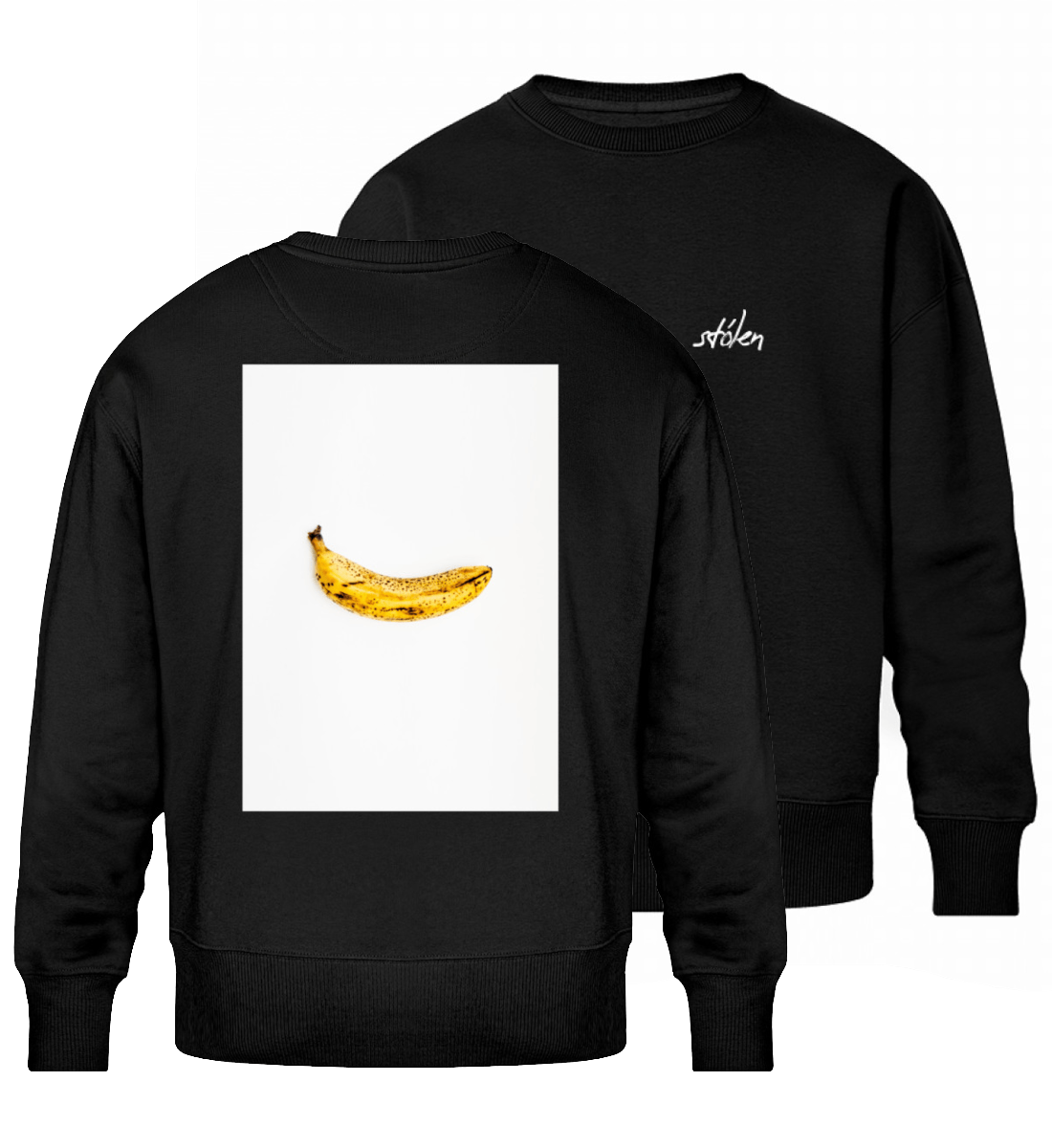 stólen "banana" – Relaxed Sweater, unisex