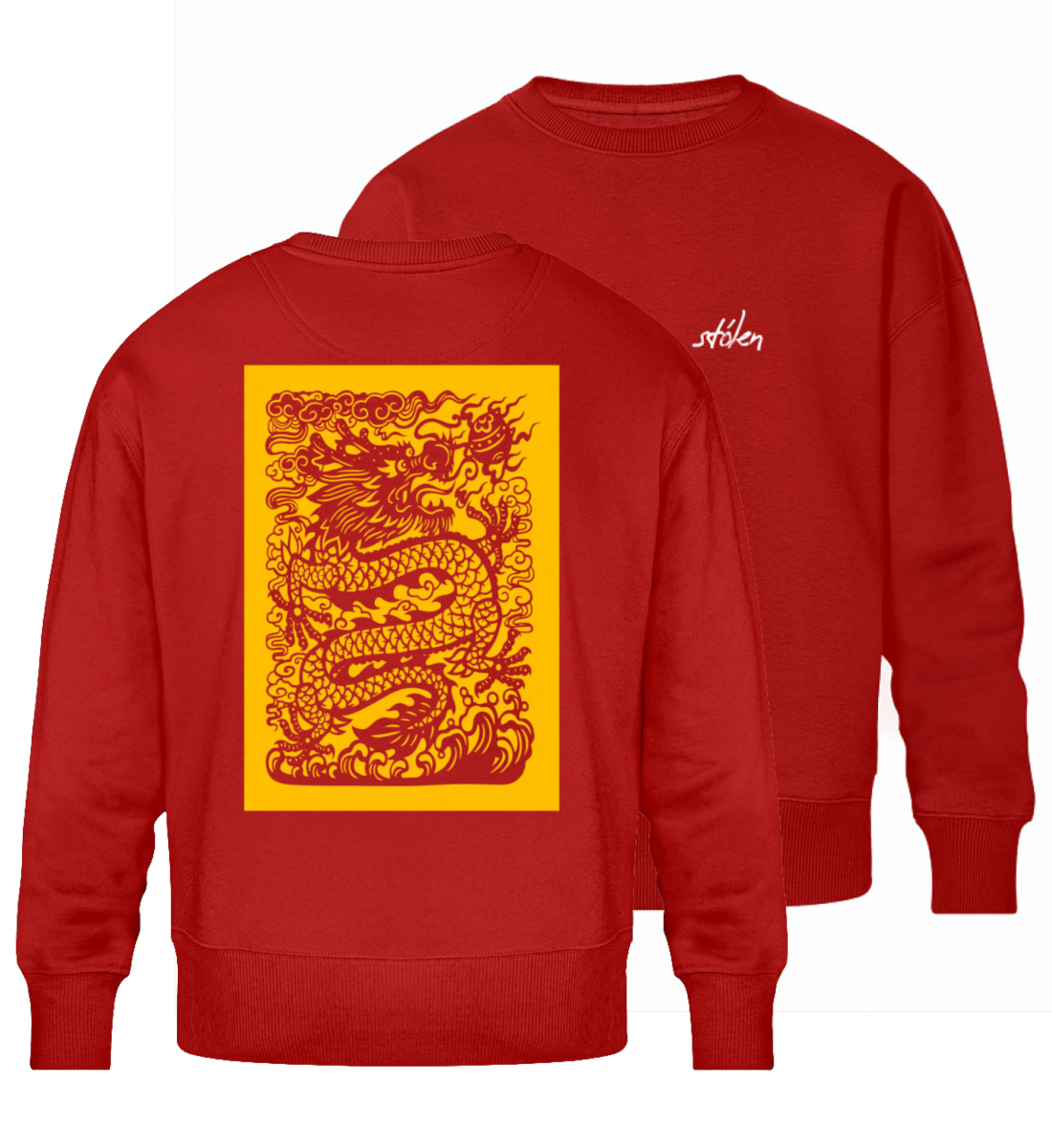 stólen "dragon" – Relaxed Sweatshirt, unisex