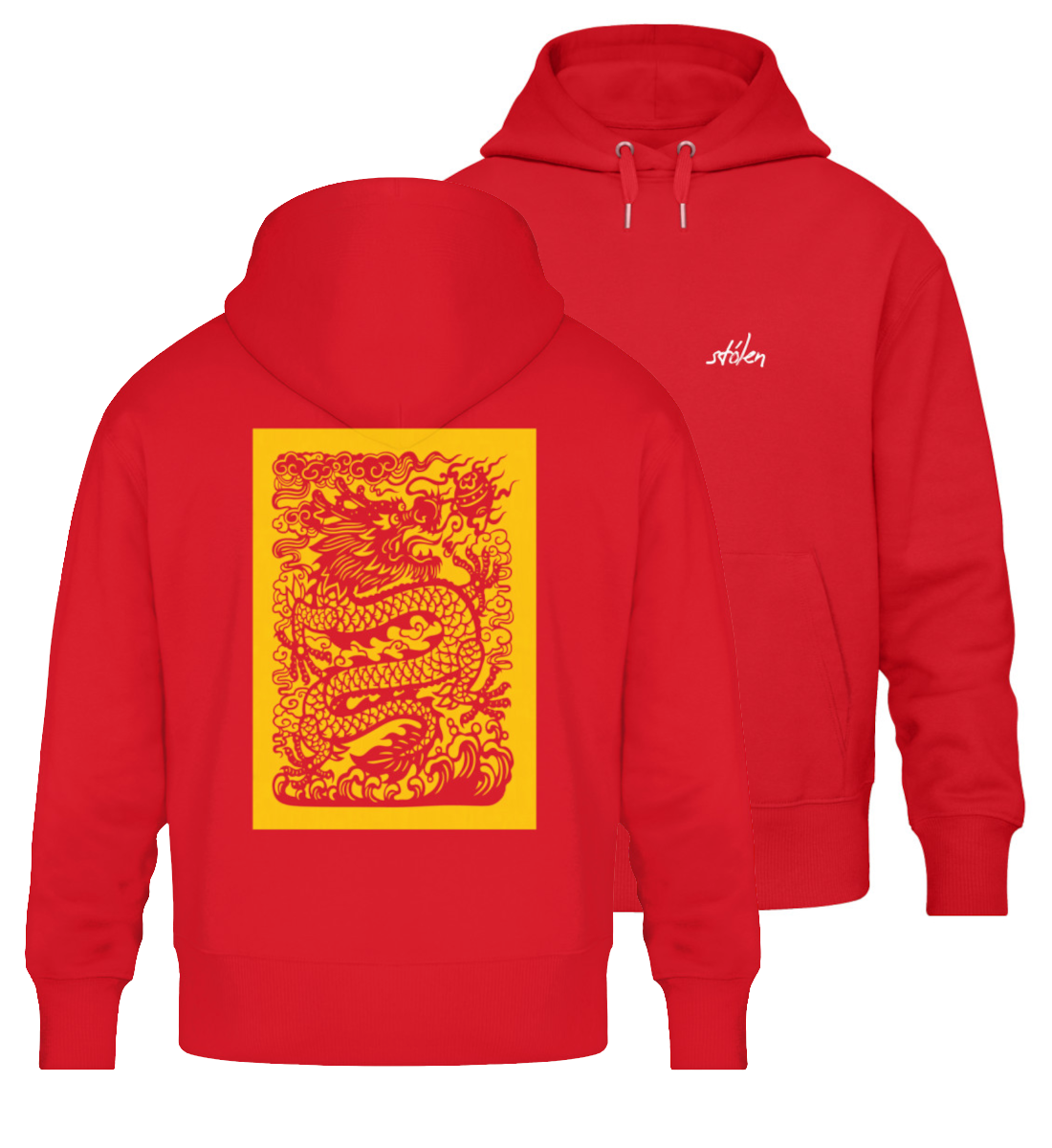 stólen "dragon" – Oversized Hoodie, unisex