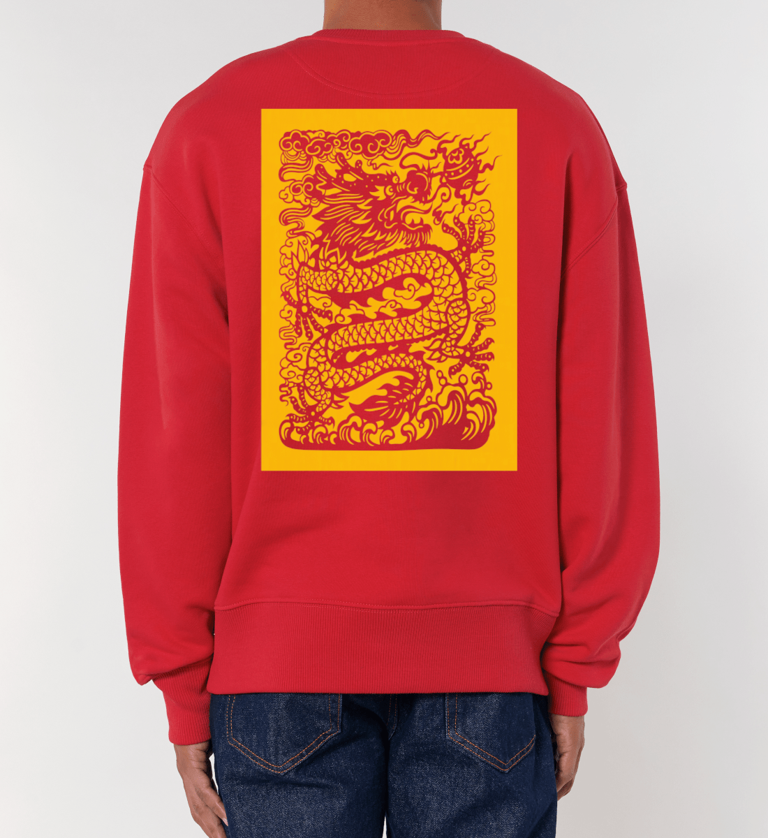 stólen "dragon" – Relaxed Sweatshirt, unisex