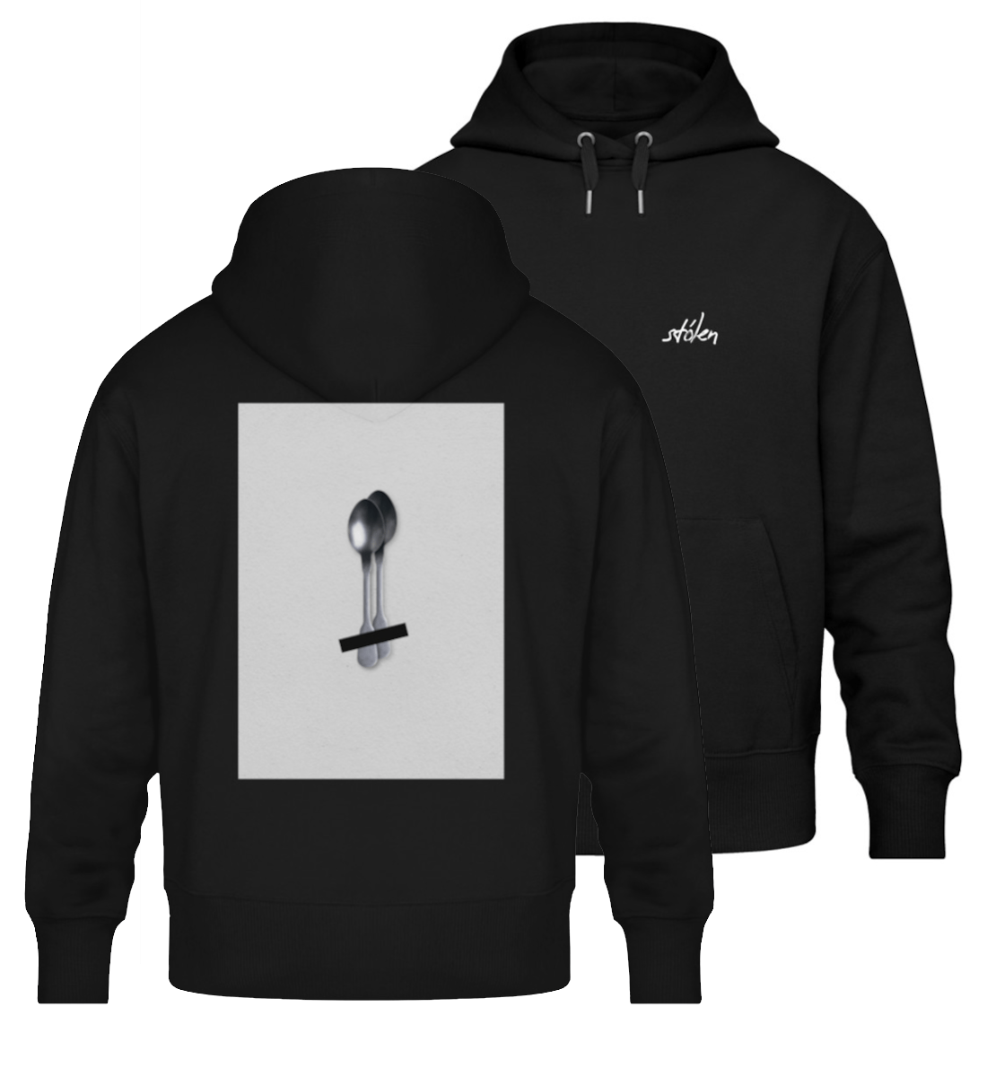 stólen "spooning" – Oversized Hoodie, unisex