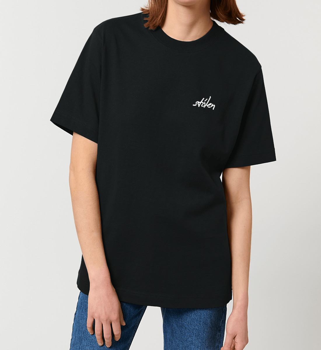 stólen Heavy Oversized T-Shirt, with embroidery, unisex